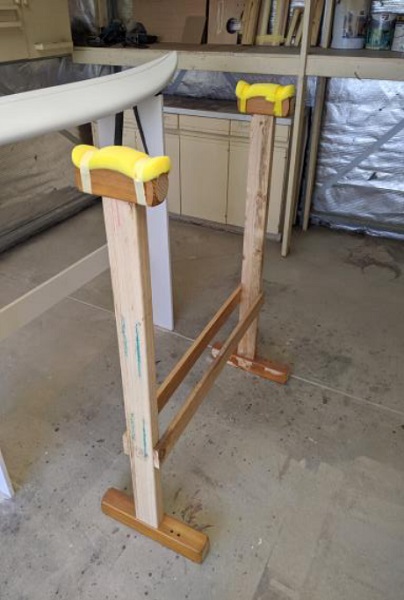 How to make a surfboard rack - Red Bluff Surfboards
